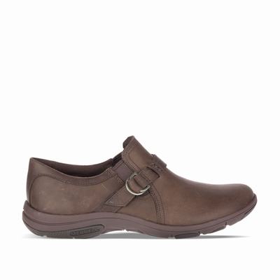 Merrell Dassie Stitch Buckle Slip On Skor Dam Bruna (SE685320)